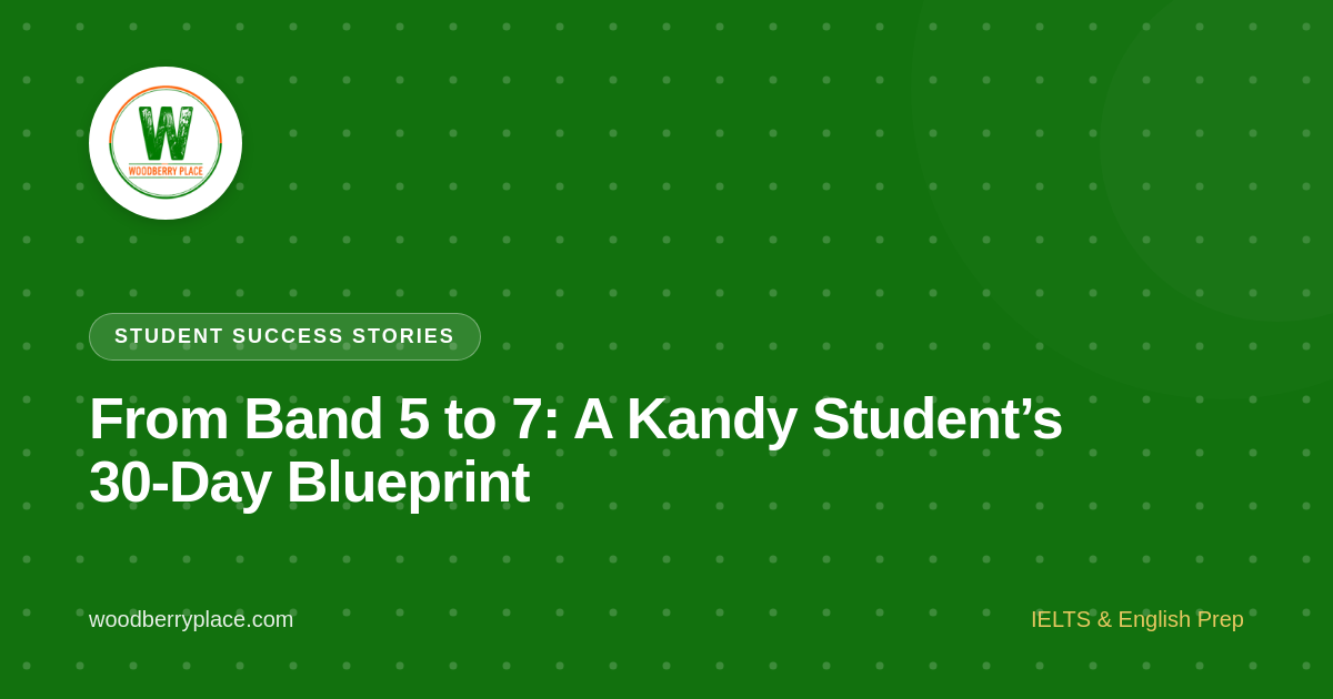 From Band 5 to 7: A Kandy Student’s 30‑Day Blueprint